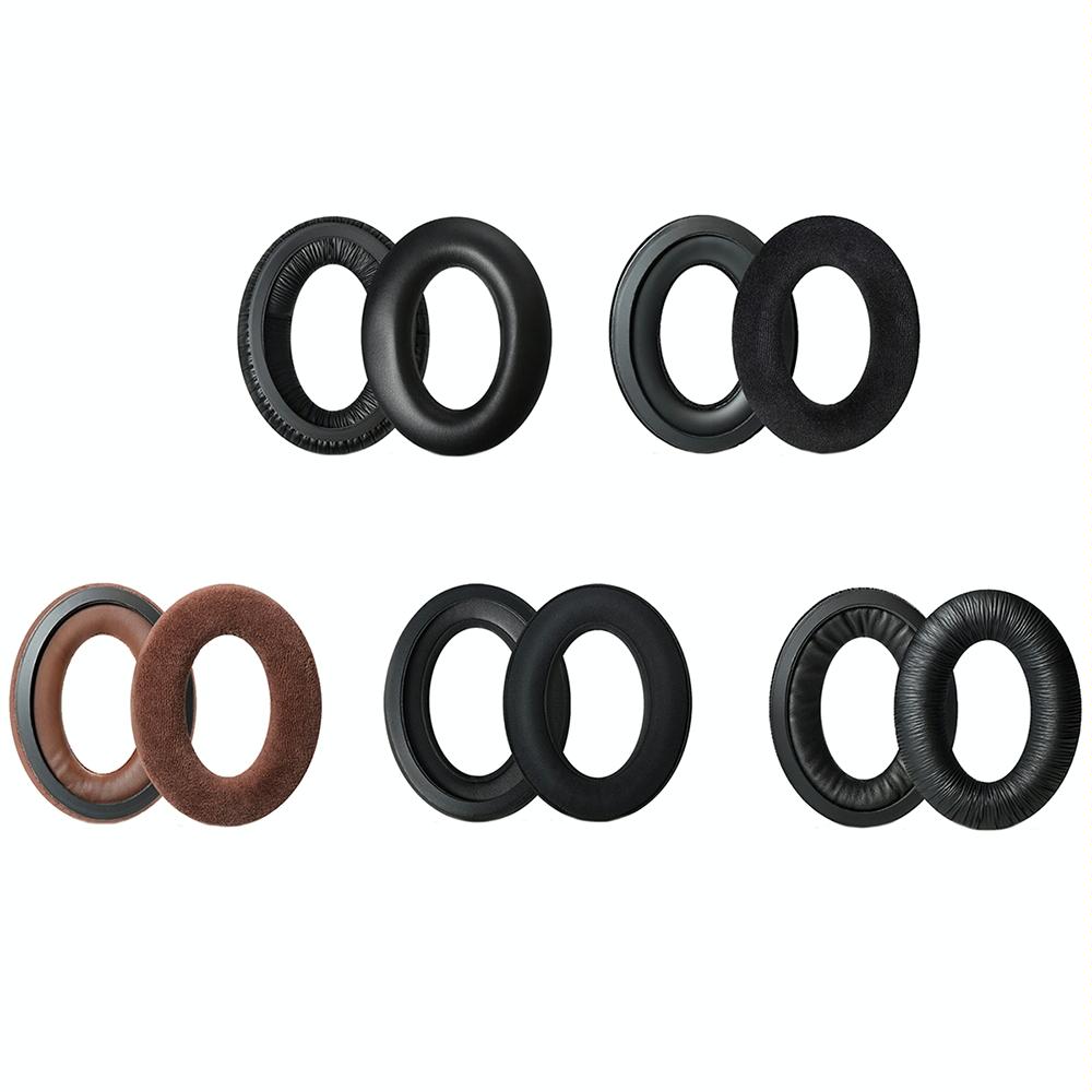 2-Pack Headset Earmuff Covers - Black Velvet For Sennheiser Pxc Series-1915198111177904129