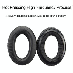 2-Pack Headset Earmuff Covers - Black Velvet For Sennheiser Pxc Series-1915198111177904131