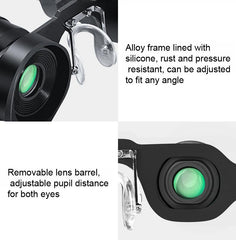 10X Hd Adjustable Focus Fishing Binoculars With Polarized Yellow Lens-1915197963379019780