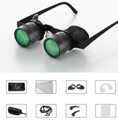 10X Hd Adjustable Focus Fishing Binoculars With Red Polarized Lens-1915197800115736577