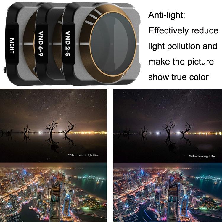 Motion Camera Filter For Dji Mavic Air 2 - Uv Cpl Nd8-64 Star Anti-Light-1915197543269142533