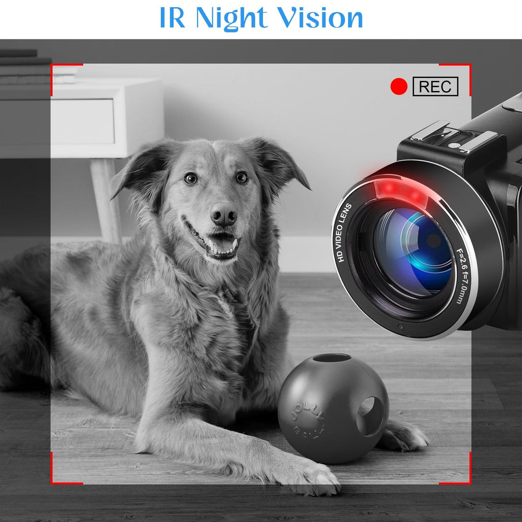 Af2 5600Px 18X Zoom 4K Digital Video Camera Black-1922443458509934595