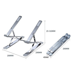 Foldable Aluminum Laptop Stand With Heat Dissipation-1964932343533801474