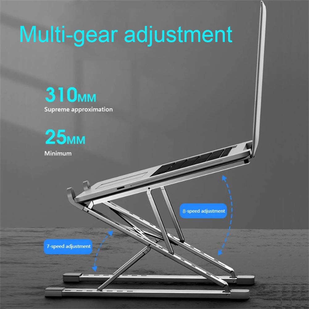 Foldable Aluminum Laptop Stand With Heat Dissipation-1964932343533801475