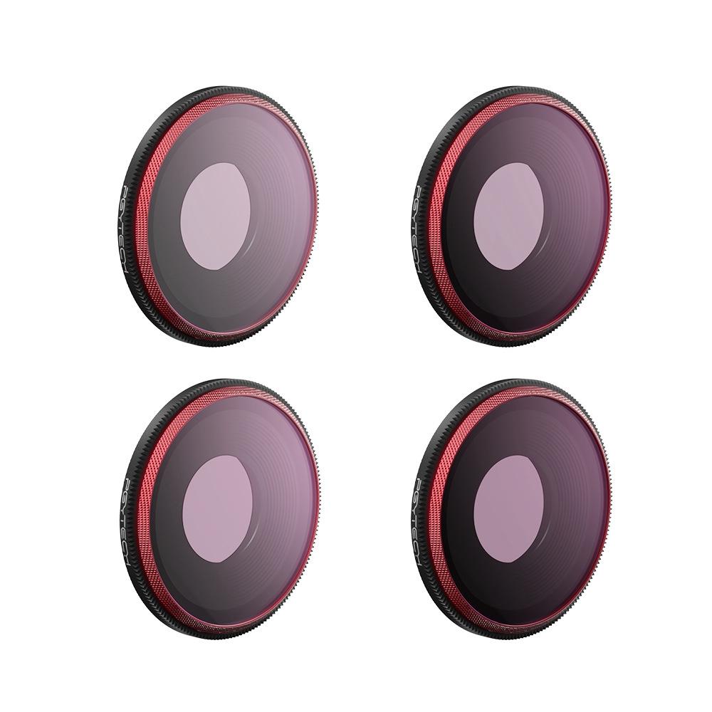 Pro Version Dji Action 3 Camera Lens Filter Set - Ndpl 8 / 16 / 32 / 64-1915197786207424512