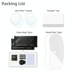 Pico 4 Vr Lens Panel Film Set - 2 Pairs-1915198236528873473