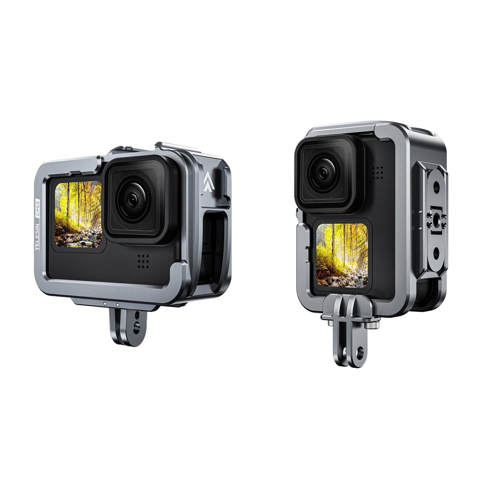 Vertical Shooting Set For Gopro Hero11 / 10 / 9 With Aluminium Alloy Frame-1915198122376695809