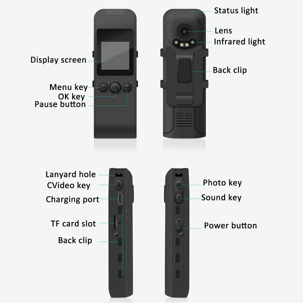 58Mp 1.5 Lcd Hd Pocket Camera With Video Recording - Standard-1915198301037268997