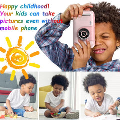 Kids' 2.4 Hd Reversible Camera With 8Gb Memory Card & Reader - Pink-1915197648839774213