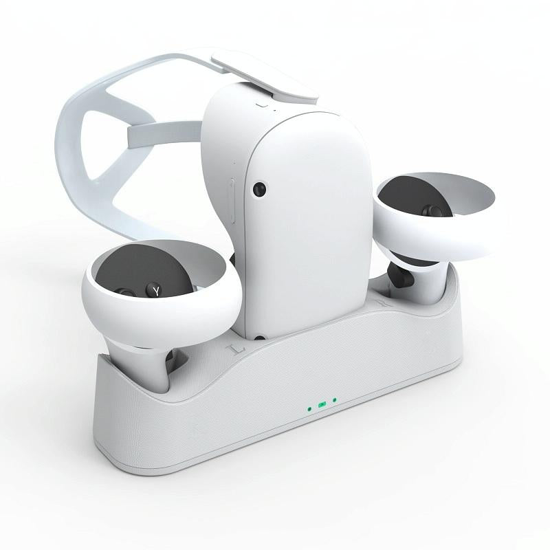 Meta Quest Magnetic Charger With Vr Grip-1969996443796246534