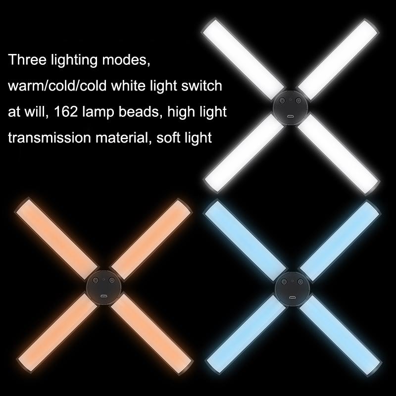 Portable Beauty Live Fill Light For Mobile Phones - Foldable Charging Model-1915197848400564227