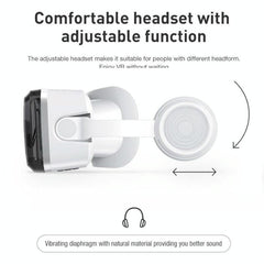 Wireless 3D Vr Headset With Bluetooth - Compact-1915197987122974725