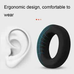 Breathable Leather Headset Cover For Focal Clear Mg Pro - Red Fiber 2 Pack-1922443407565918212