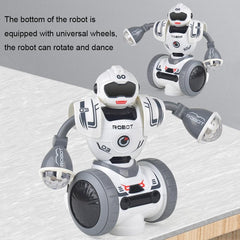 Smart Sound & Light Mechanical Robot Toy - Blue-1915198104475406339