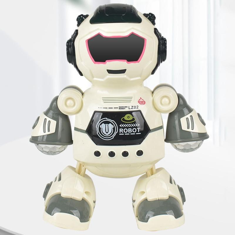 Smart Sound & Light Mechanical Robot Toy - Green 2-1915197798622564358