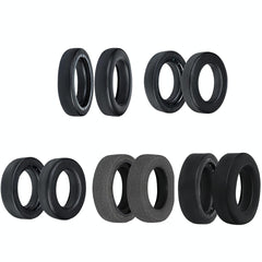 Soft Foam Headphone Covers For Corsair Hs60 / 50 / 70 Pro - Black Ice 2 Pack-1915197605973987329