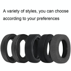 Soft Foam Headphone Covers For Corsair Hs60 / 50 / 70 Pro - Black Ice 2 Pack-1915197605973987332