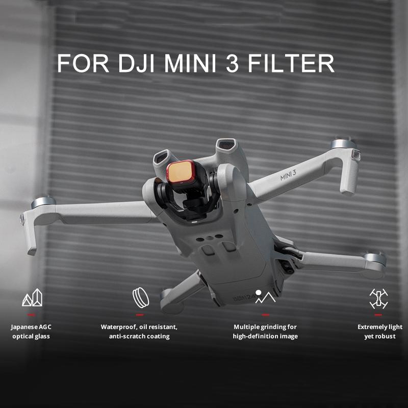 Premium Drone Filters For Dji Mini 3 - Cpl Ndpl 16 / 64 / 128 / 256 - Aluminum Alloy-1915197796244393986