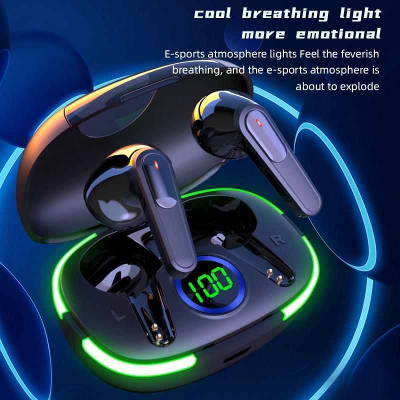 Wireless Tws Bluetooth Earphone With Noise Reduction For Sports And Gaming-1915198113891618819