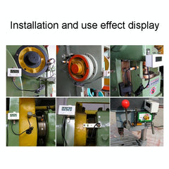 Industrial Magnetic Sensor Switch Punch Counter - Digital Display-1922443456802852868