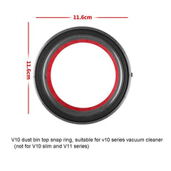 Dyson V10 Vacuum Dust Bin Seal Ring - Replacement Accessory-1915197840204894209
