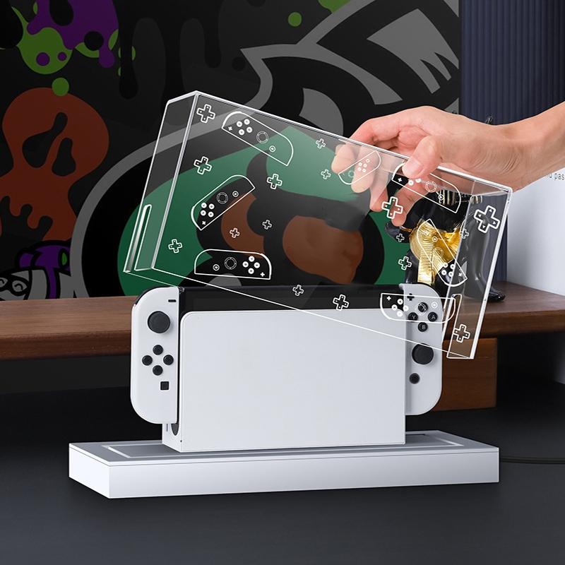 Protective Dust Cover For Switch Oled Console With Handle - Universal Fit-1915197636063924226