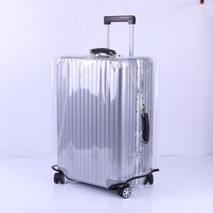 Waterproof Transparent Pvc Trolley Suitcase Cover - 22 Inch Rimless-1915198136142401537