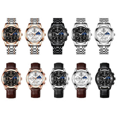 Waterproof Luminous Men Watch With Calendar - 30M-1915197982425354241