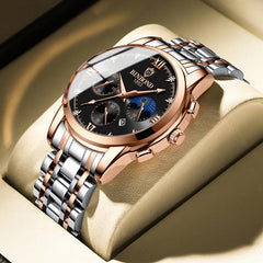 Waterproof Luminous Men Watch With Calendar - 30M-1915197982425354243