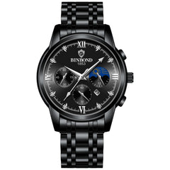 Waterproof Luminous Men Watch With Calendar - 30M-1915197982425354240