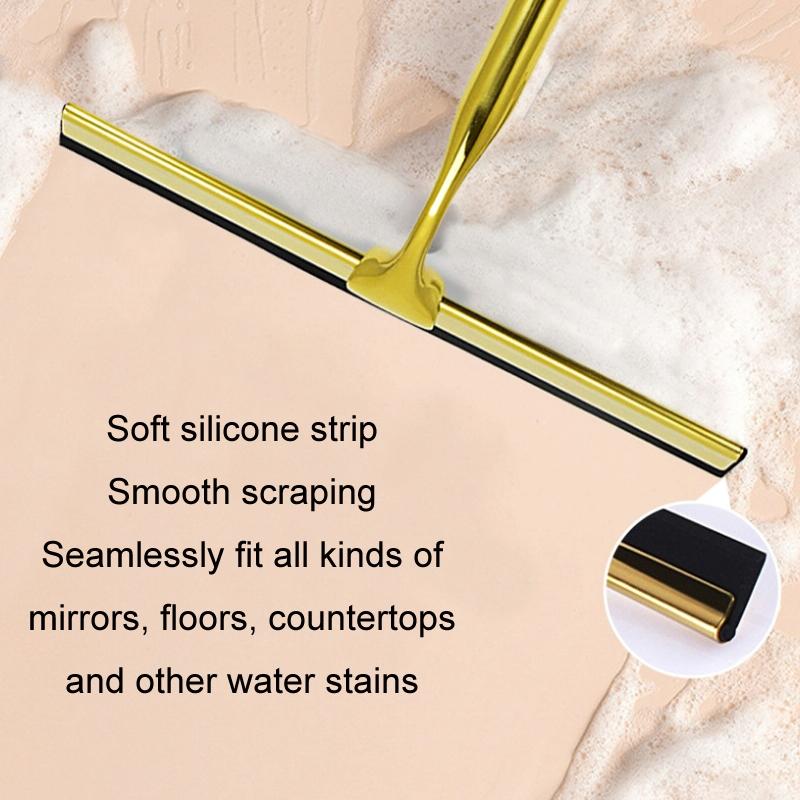 Stainless Steel Window Wiper With Circular Hook - Household-1915198284134223874