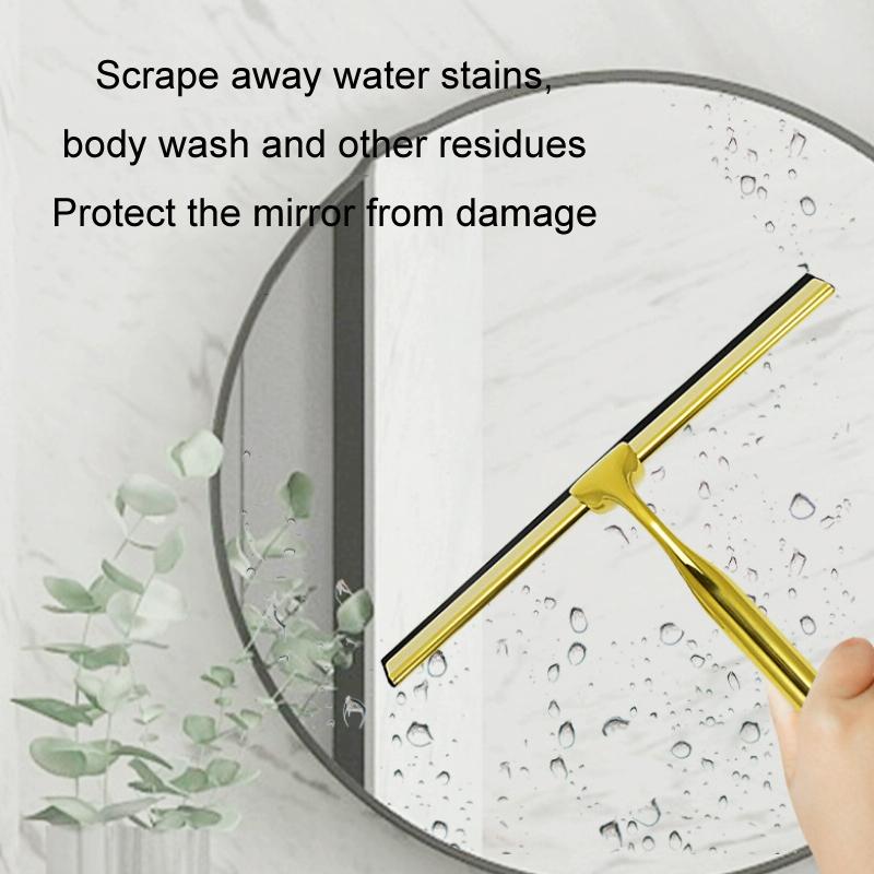 Stainless Steel Window Wiper With Circular Hook - Household-1915198284134223875