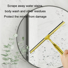 Stainless Steel Window Wiper With Circular Hook - Household-1915198284134223875