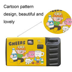 27 Retro Film Camera Waterproof Cartoon Stickers - Happy Day Design-1915197607131615235