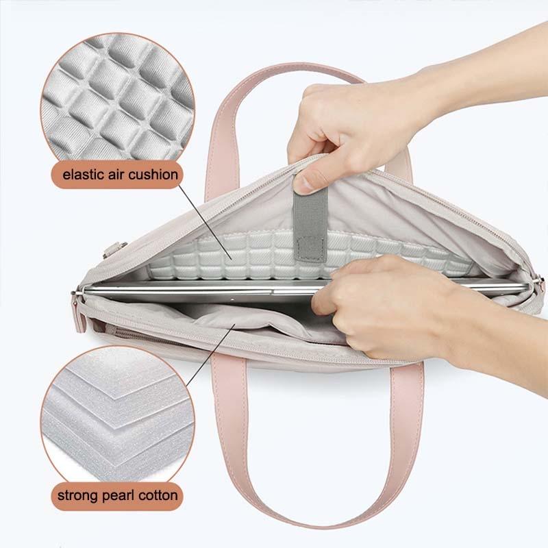 Ultra-Thin Macbook Laptop Bag - Khaki 13.3-14 Inches-1915198290794778627