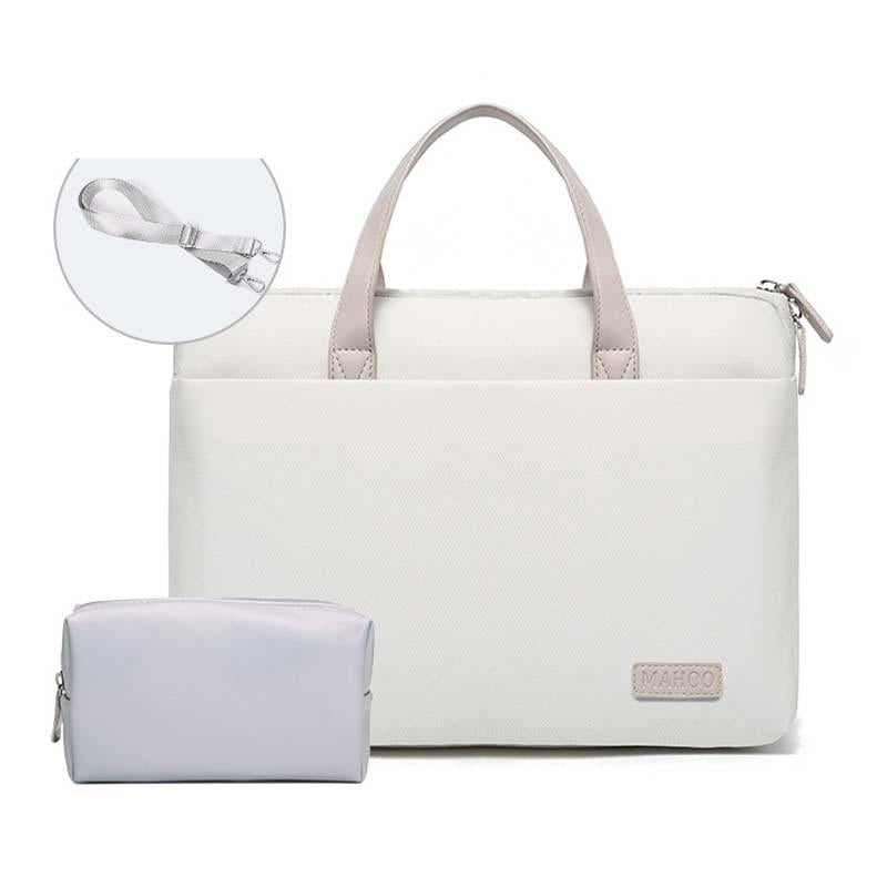 Ultra-Thin Macbook Laptop Messenger Bag - Gray Power Bag 13.3-14 Inches-1915197805442502656