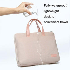 Ultra-Thin Macbook Laptop Messenger Bag - Dark Blue & Black 13.3-14 Inches-1915197625175511044