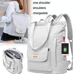 Medium Waterproof Usb Laptop Backpack-1915198124725506054