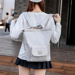 Waterproof Usb Laptop Backpack - Gray Large-1915197977190862855