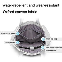 Waterproof Usb Laptop Backpack - Gray Large-1915197977190862851