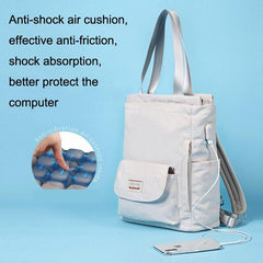 Waterproof Usb Laptop Backpack - Gray Large-1915197977190862853
