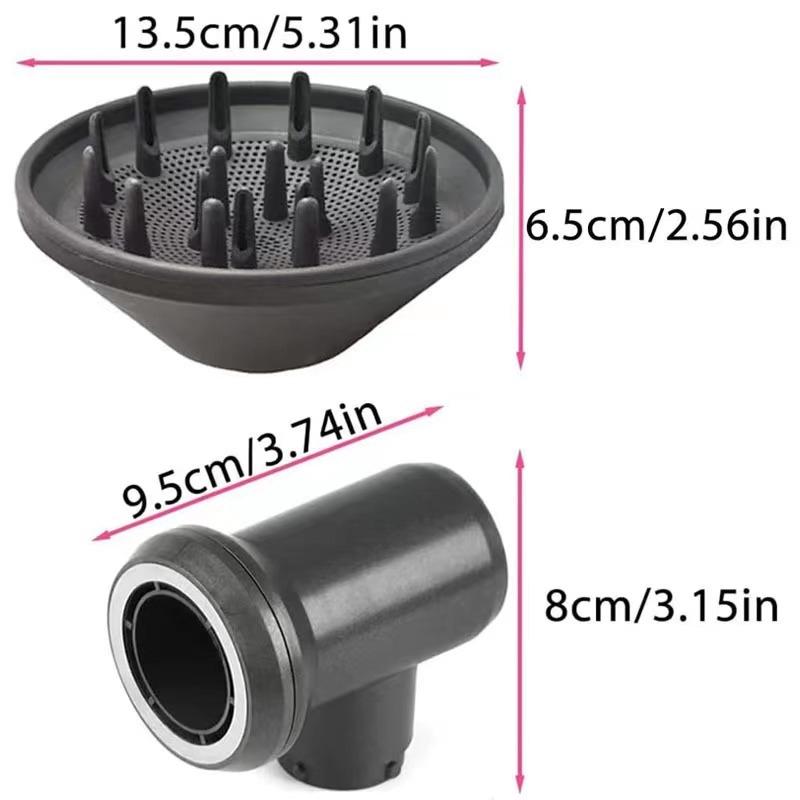 Dyson Airwrap Diffuser Nozzle With Adapter - Replacement Accessory-1915198099236720642