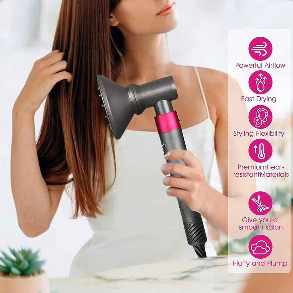 Dyson Airwrap Diffuser Nozzle With Adapter - Replacement Accessory-1915198099236720645