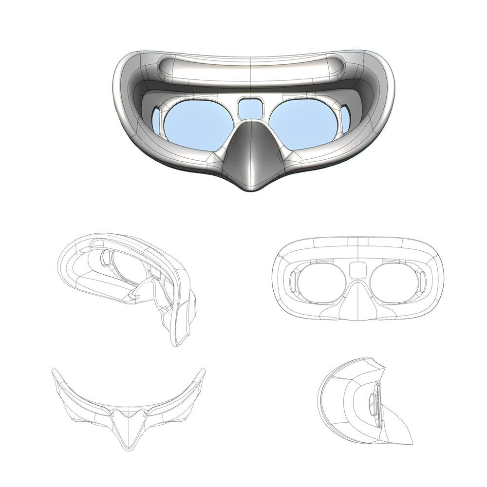 Comfort Foam Eye Pad For Dji Goggles 2-1915198149966827524