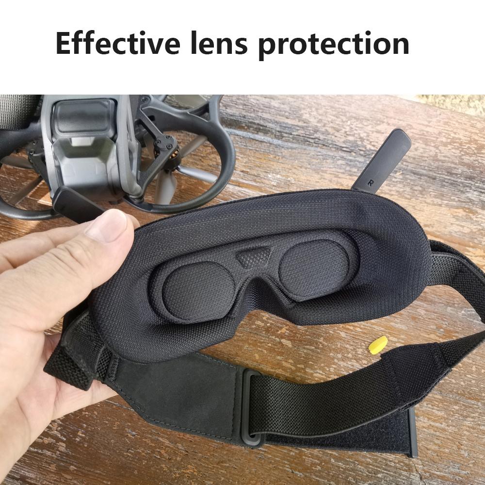 Replacement Foam Padding And Eye Mask With Lens Cover For Dji Goggles 2-1915197835419193349