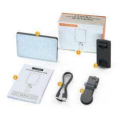 Portable 5W Fill Light For Mobile Live Broadcast - V11Se Cool & Warm-1915197694893232129