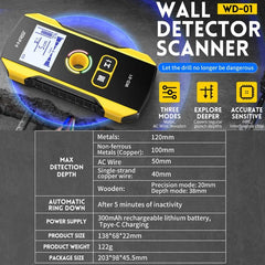 Multifunctional Wall Wire Detector - Load-Bearing Dark Line Scanner-1915197740372070404
