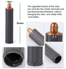 Enhanced Curling Nozzle For Dyson Airwrap Hair Dryer - Rose Red-1922443396757196804