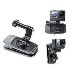 360 Degree Magnetic Backpack Clip Mount For Action Camera-1915197743605878784