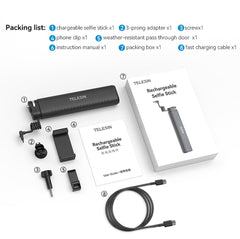 Sports Camera And Phone Selfie Stick With 10000Mah Power Bank-1915197572218228738